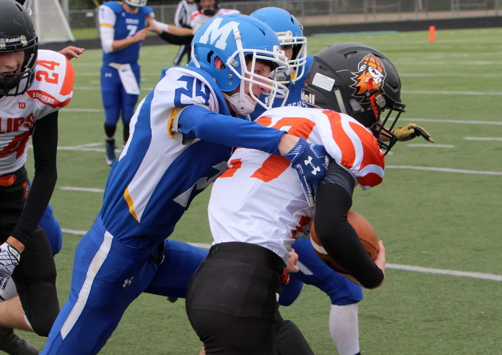 Phillips at McDonell football 9-29-18